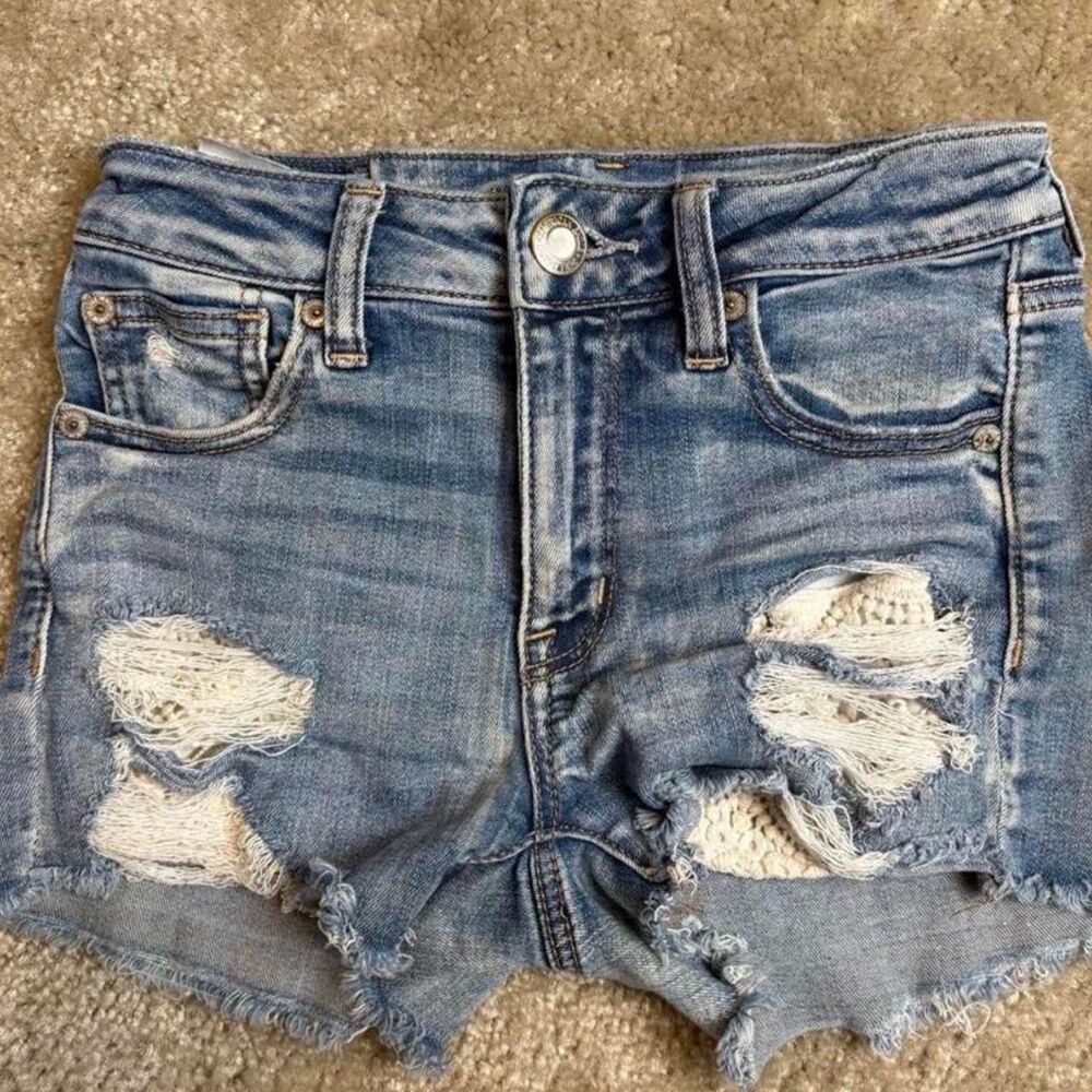 American-eagle Women's Blue Shorts